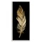 Stupell Industries Glam Lined Feather Framed Giclee, design by Kim Allen